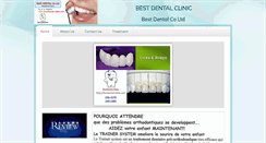 Desktop Screenshot of bestdental-clinic.com